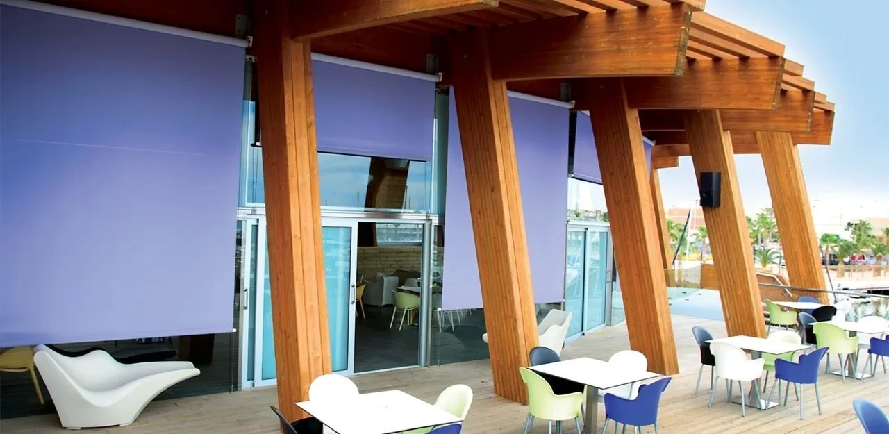 Toldo Arion restaurante terraza — LiBali Querétaro